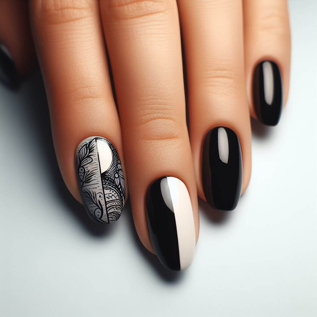 5 Black Nail Ideas for Summer - Paisley & Sparrow