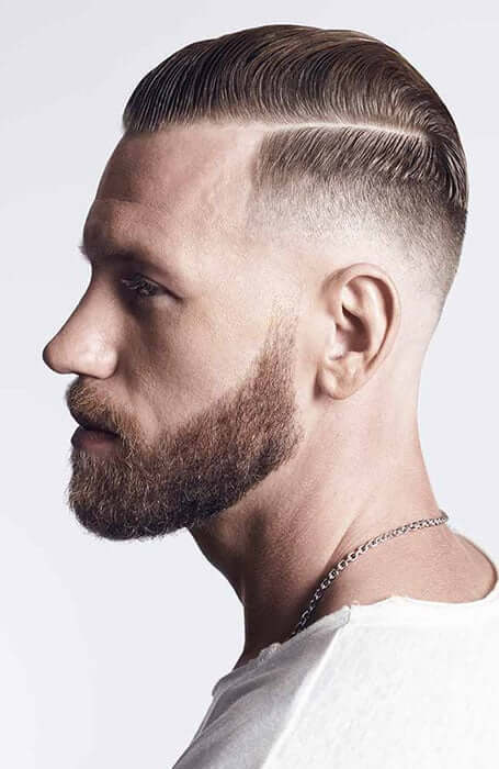 bald-fade-with-part-hairstyle