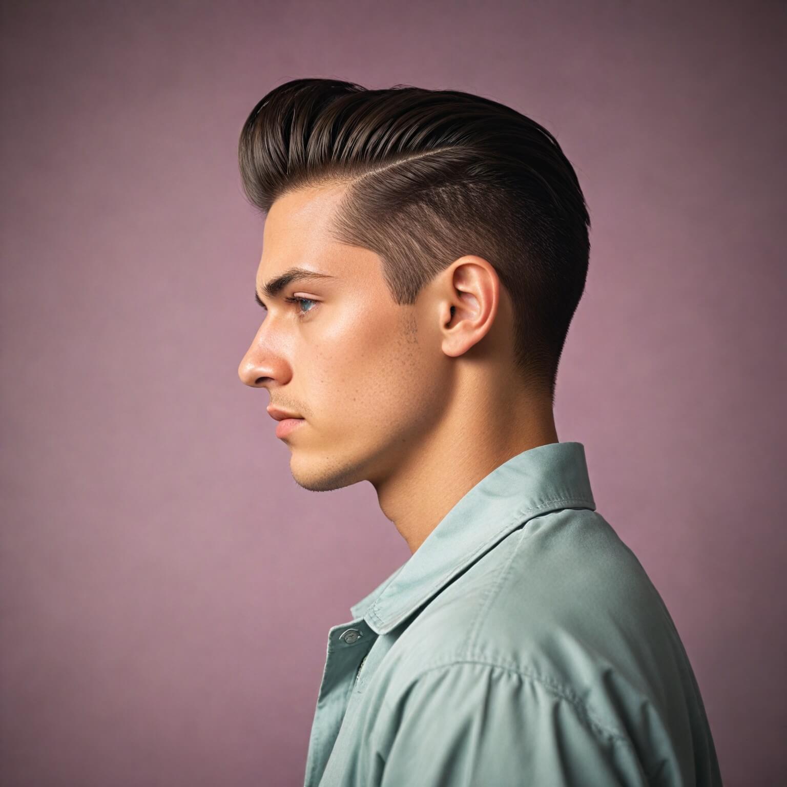 slick-back-fade-with-volume